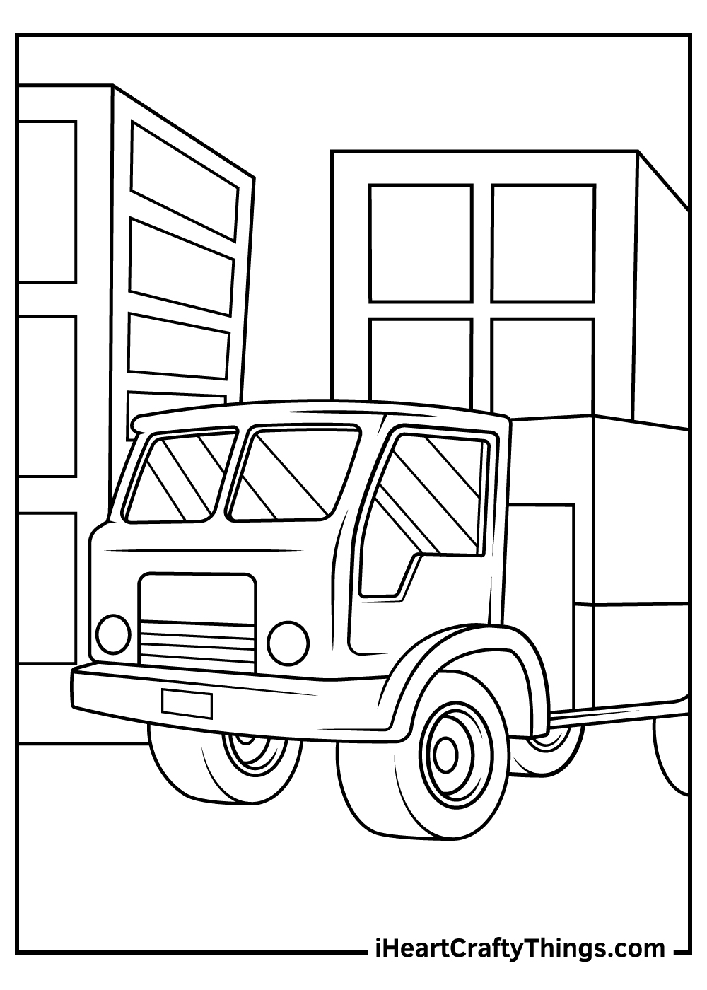 Get 85 Easy Truck Coloring Pages Ideas 23