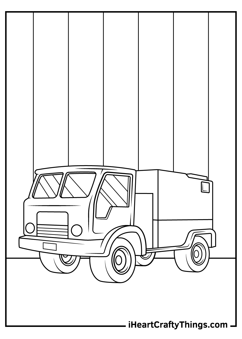 Get 85 Easy Truck Coloring Pages Ideas 29