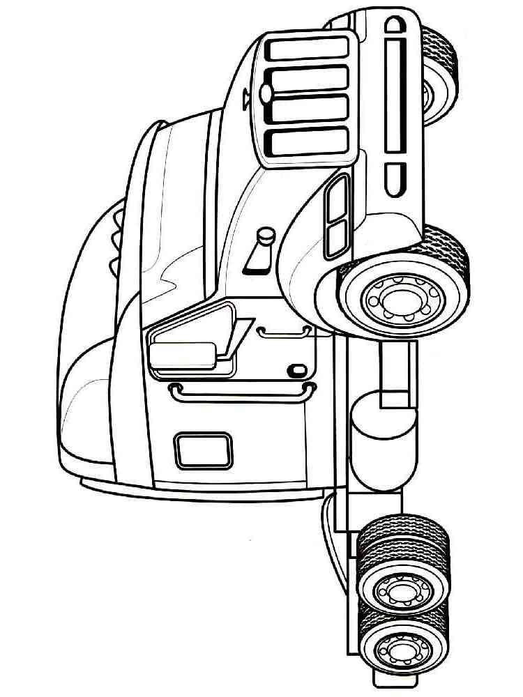 Get 85 Easy Truck Coloring Pages Ideas 3