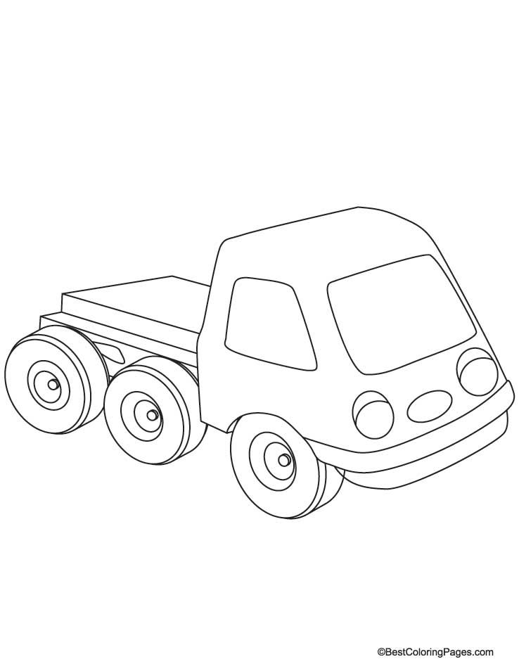 Get 85 Easy Truck Coloring Pages Ideas 35