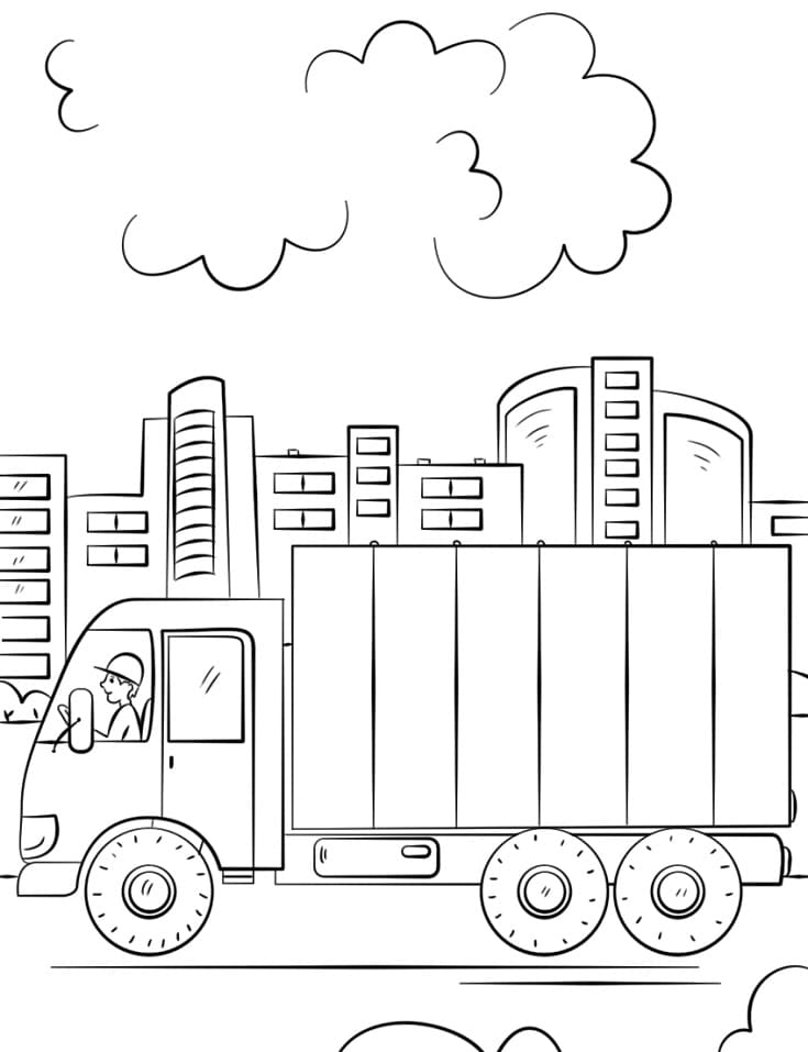 Get 85 Easy Truck Coloring Pages Ideas 36