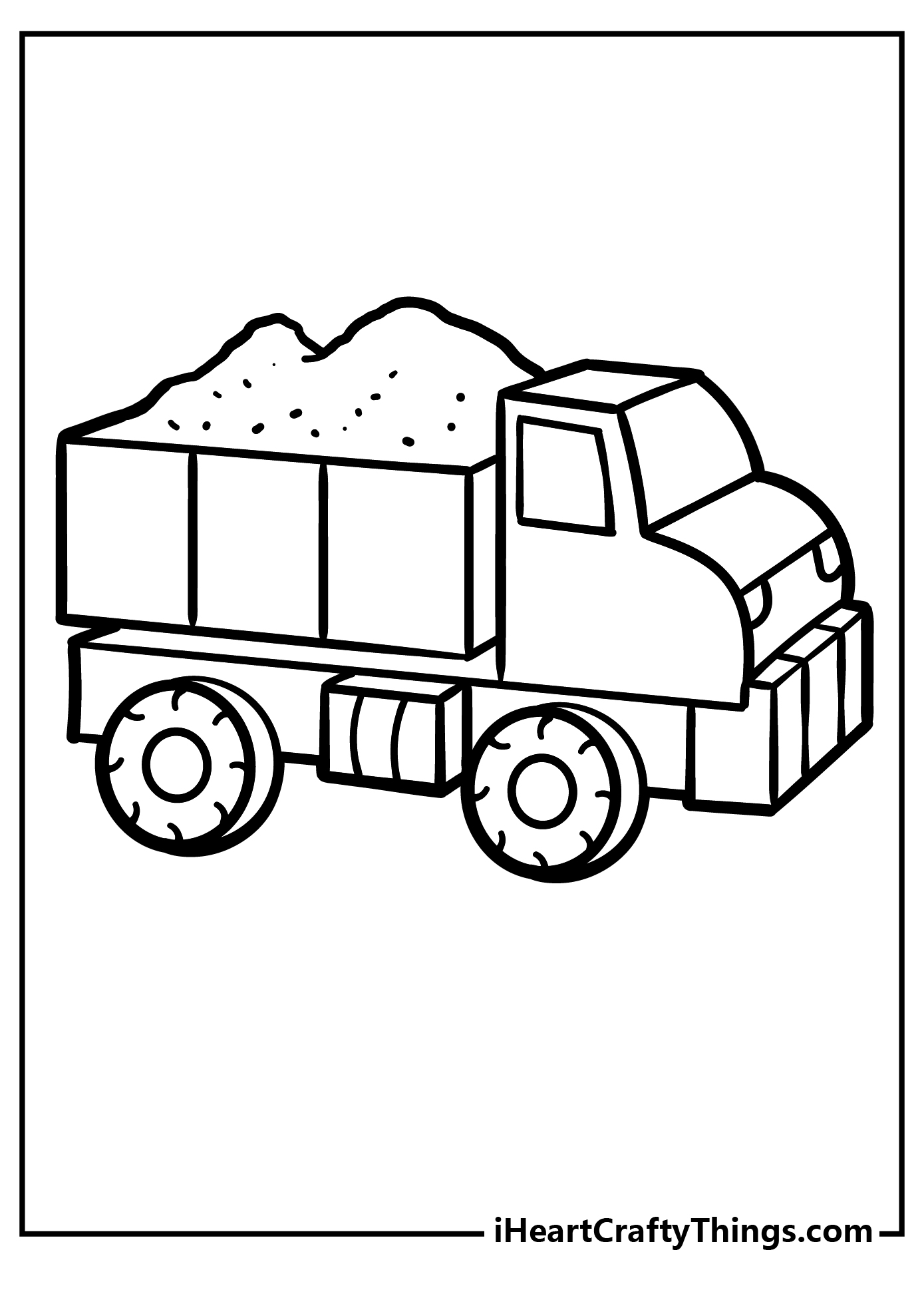 Get 85 Easy Truck Coloring Pages Ideas 46