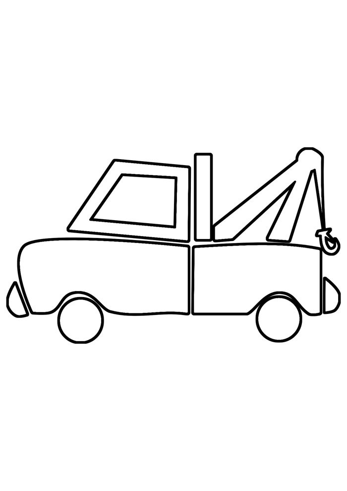 Get 85 Easy Truck Coloring Pages Ideas 47