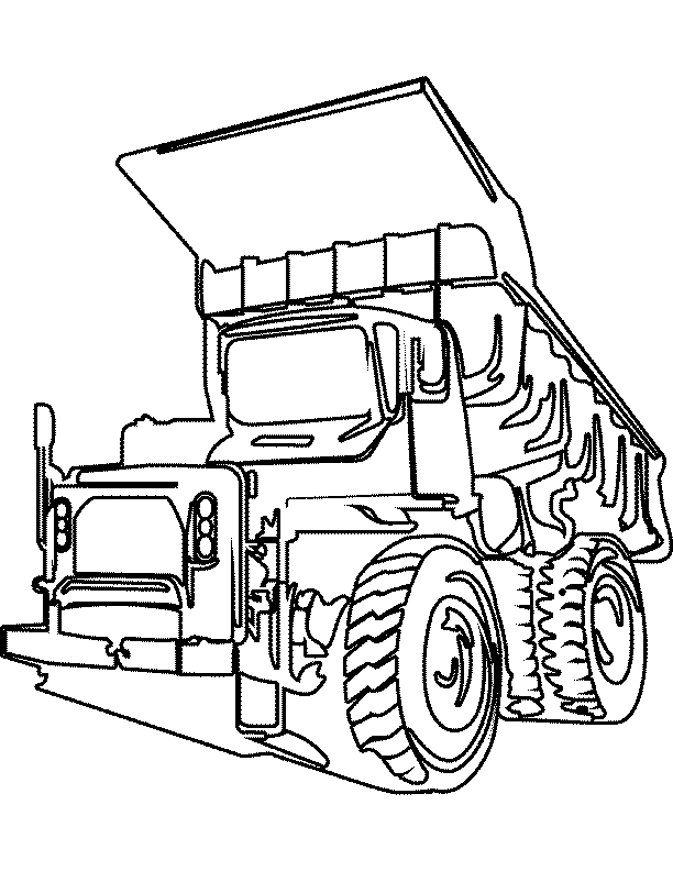 Get 85 Easy Truck Coloring Pages Ideas 5