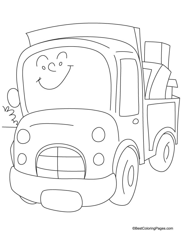 Get 85 Easy Truck Coloring Pages Ideas 50