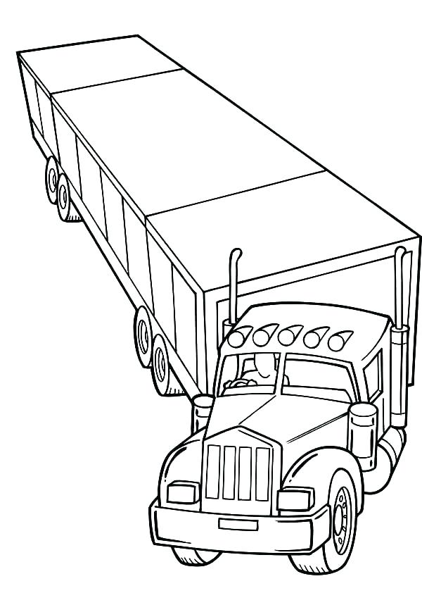 Get 85 Easy Truck Coloring Pages Ideas 51