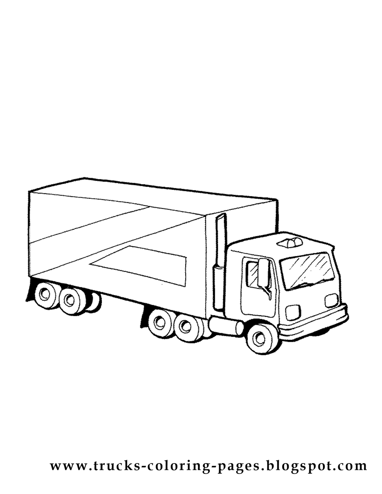 Get 85 Easy Truck Coloring Pages Ideas 60