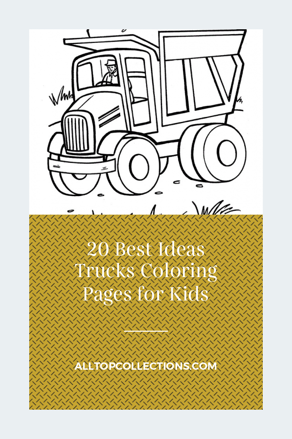 Get 85 Easy Truck Coloring Pages Ideas 61