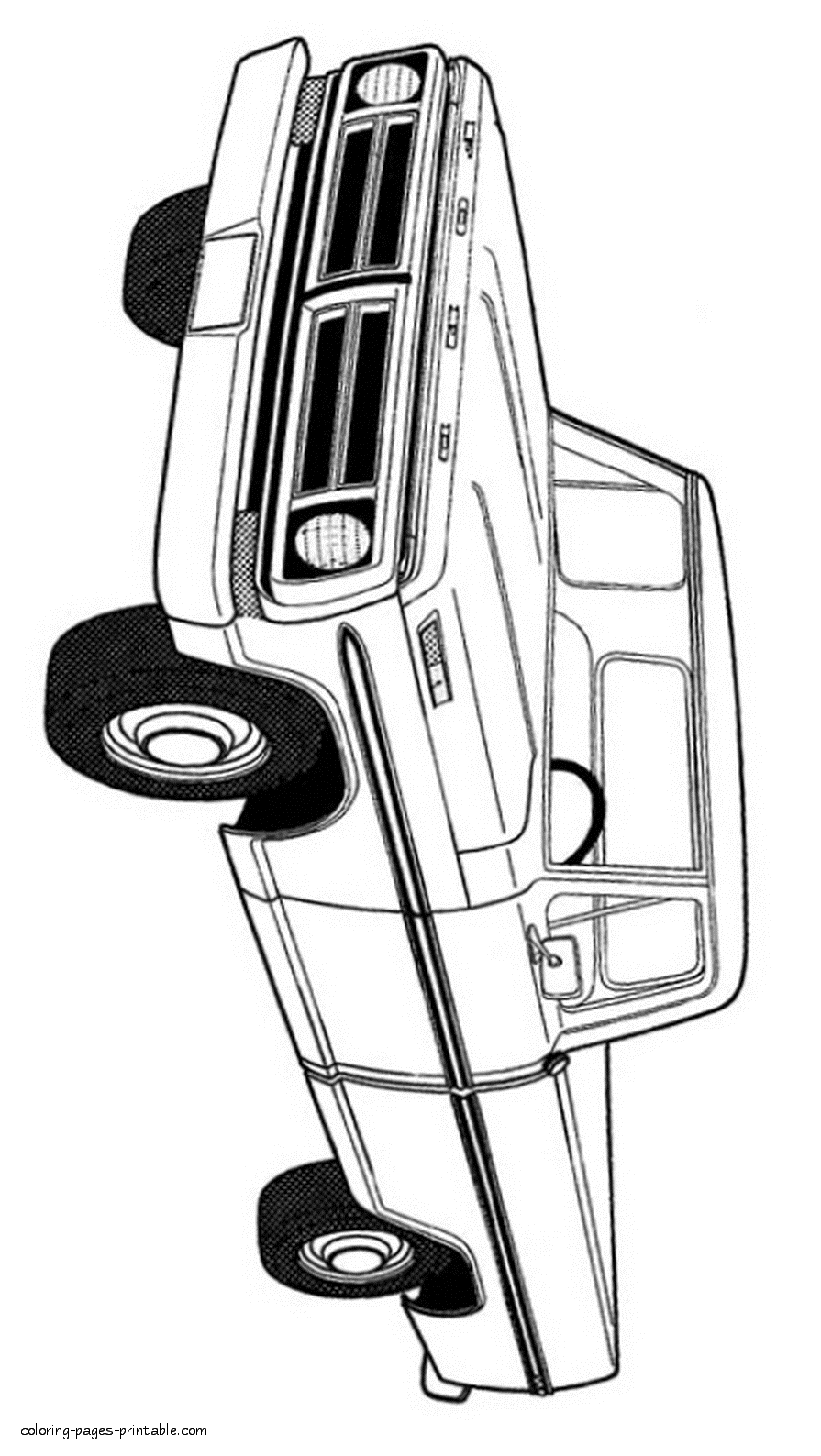 Get 85 Easy Truck Coloring Pages Ideas 8