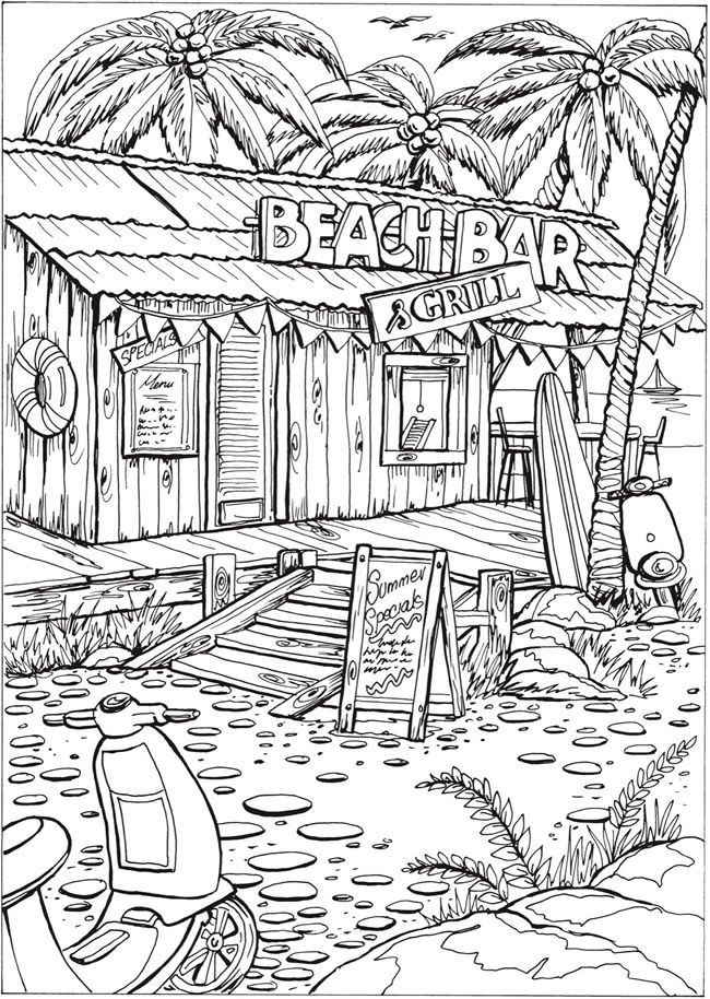 Get 85 Free Printable Beach Coloring Pages Ideas 18