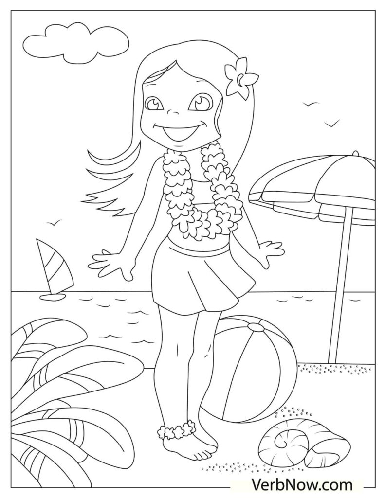 Get 85 Free Printable Beach Coloring Pages Ideas 24