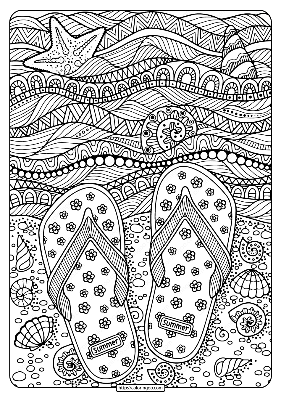 Get 85 Free Printable Beach Coloring Pages Ideas 48