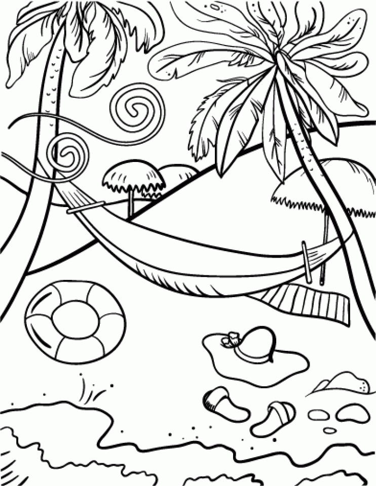 Get 85 Free Printable Beach Coloring Pages Ideas 52