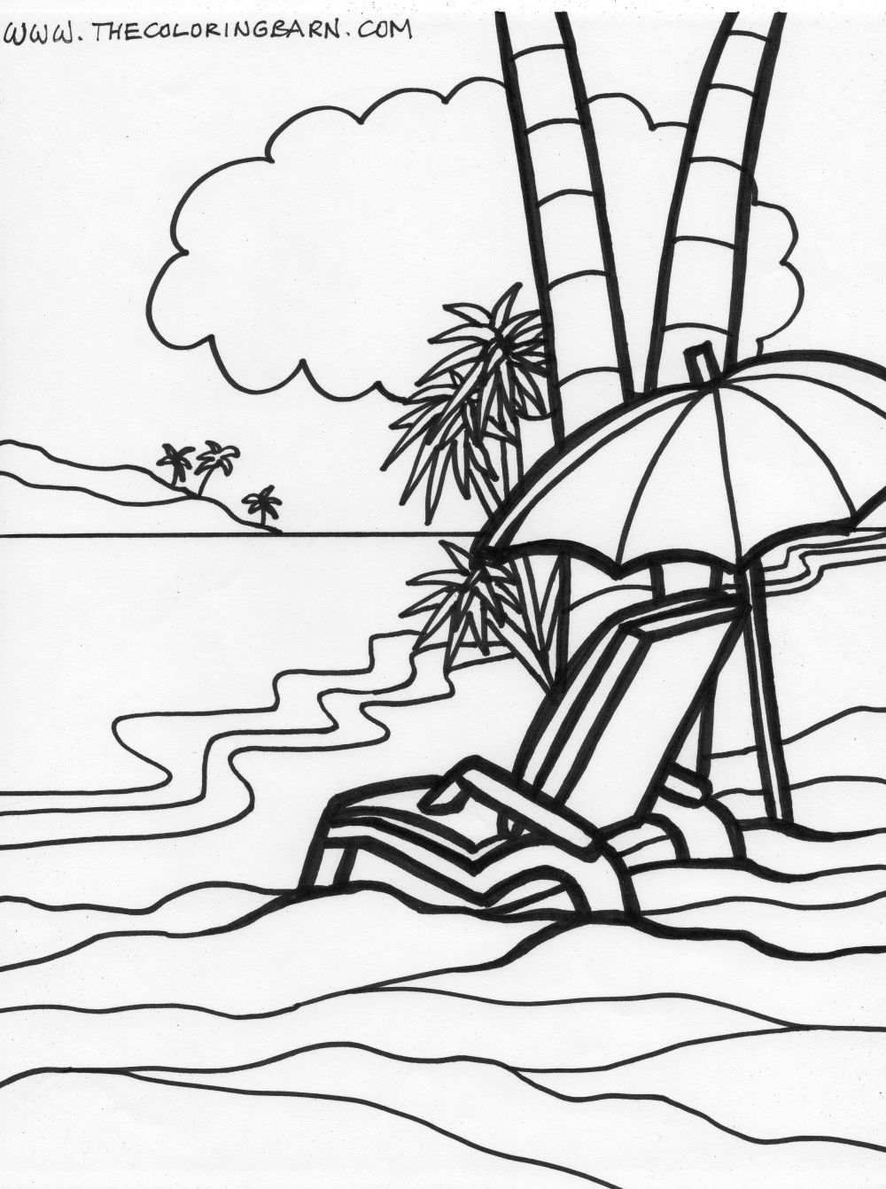 Get 85 Free Printable Beach Coloring Pages Ideas 55