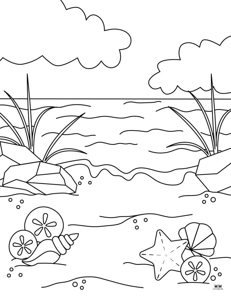 Get 85 Free Printable Beach Coloring Pages Ideas 56