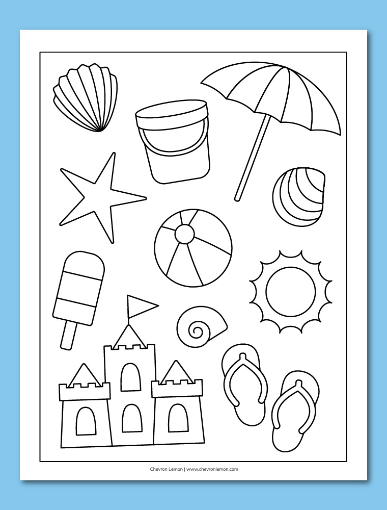 Get 85 Free Printable Beach Coloring Pages Ideas 57