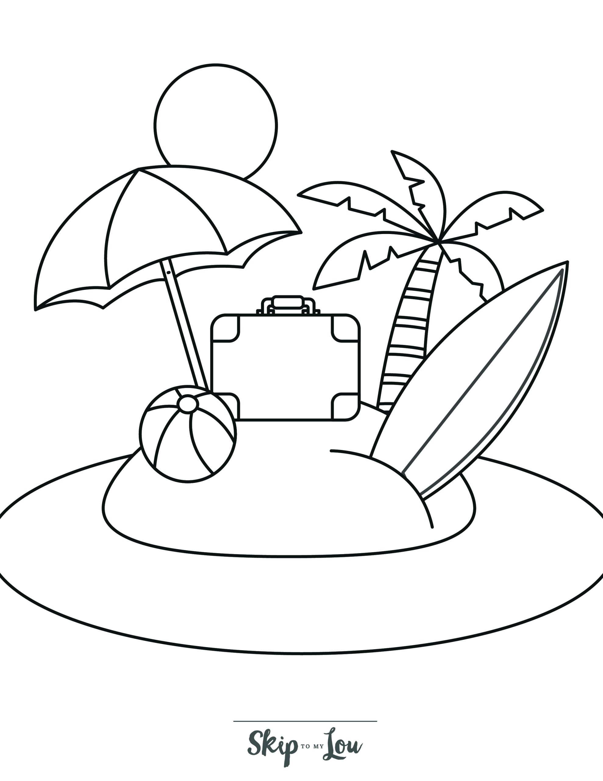 Get 85 Free Printable Beach Coloring Pages Ideas 58