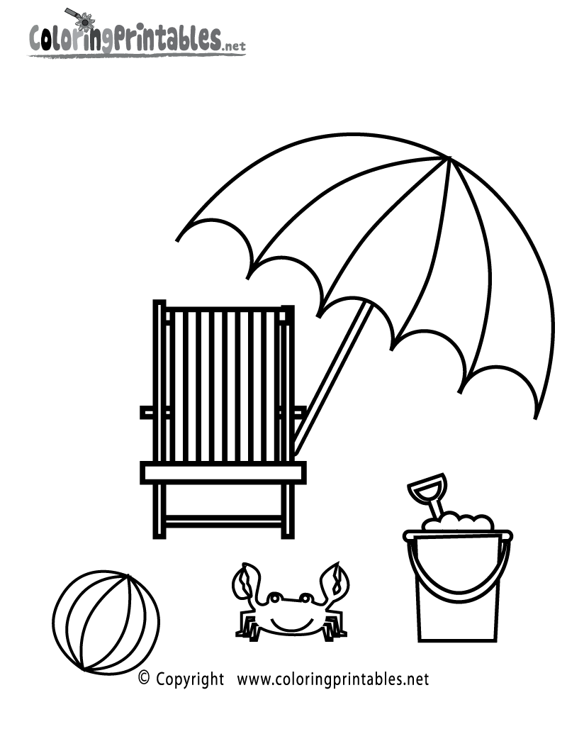 Get 85 Free Printable Beach Coloring Pages Ideas 7