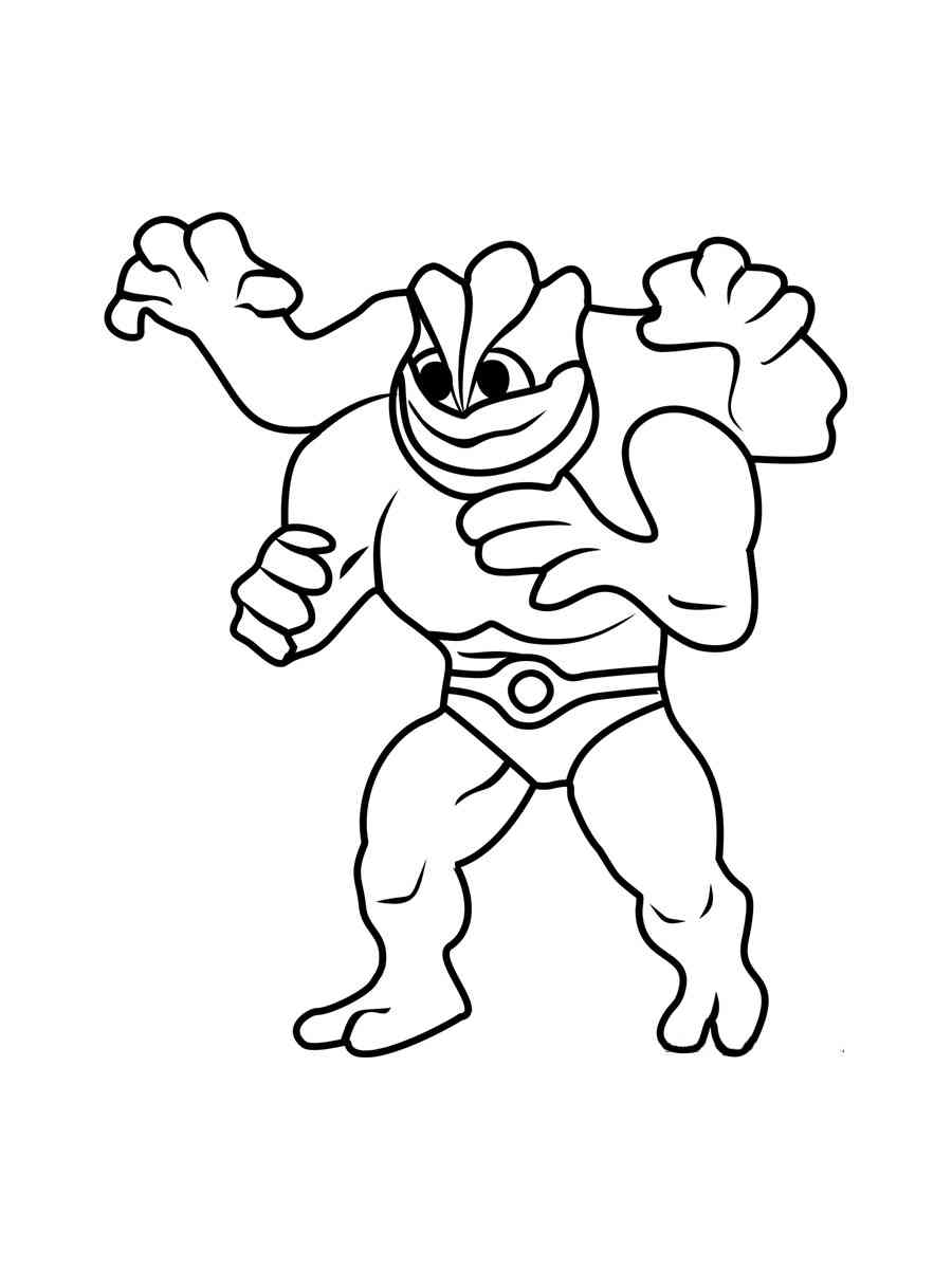 Get 85 Machamp Coloring Pages Ideas 22