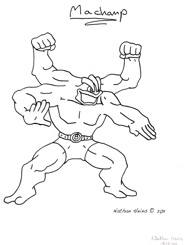 Get 85 Machamp Coloring Pages Ideas 24