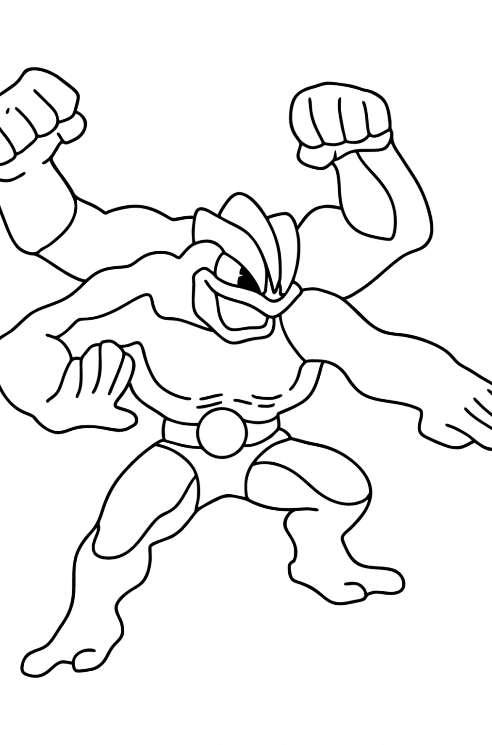 Get 85 Machamp Coloring Pages Ideas 25