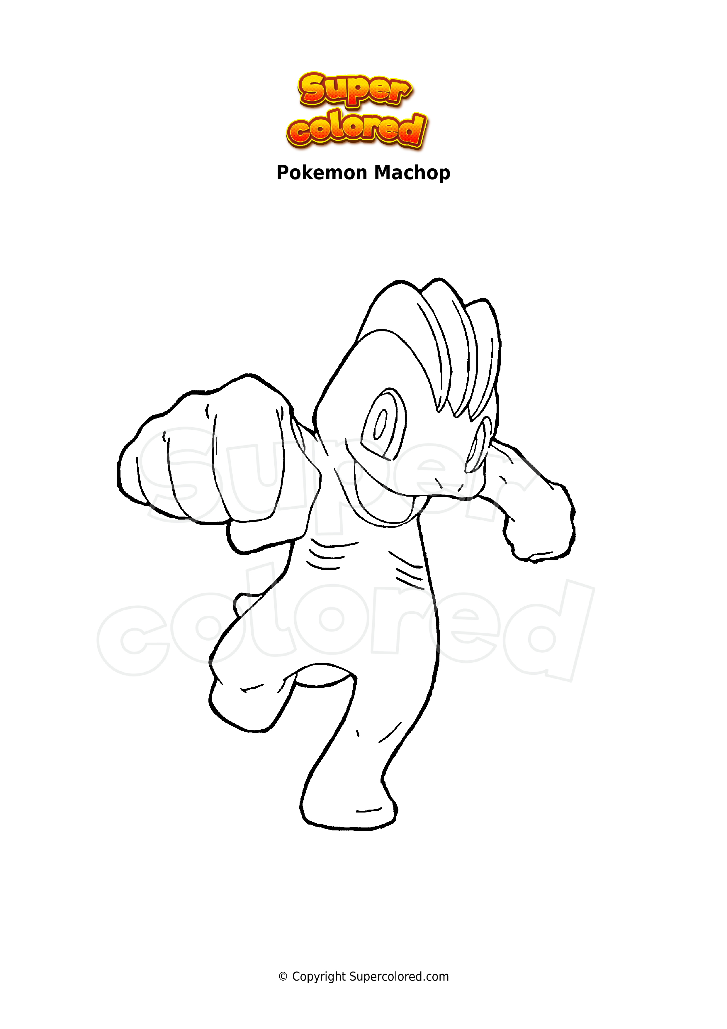 Get 85 Machamp Coloring Pages Ideas 43