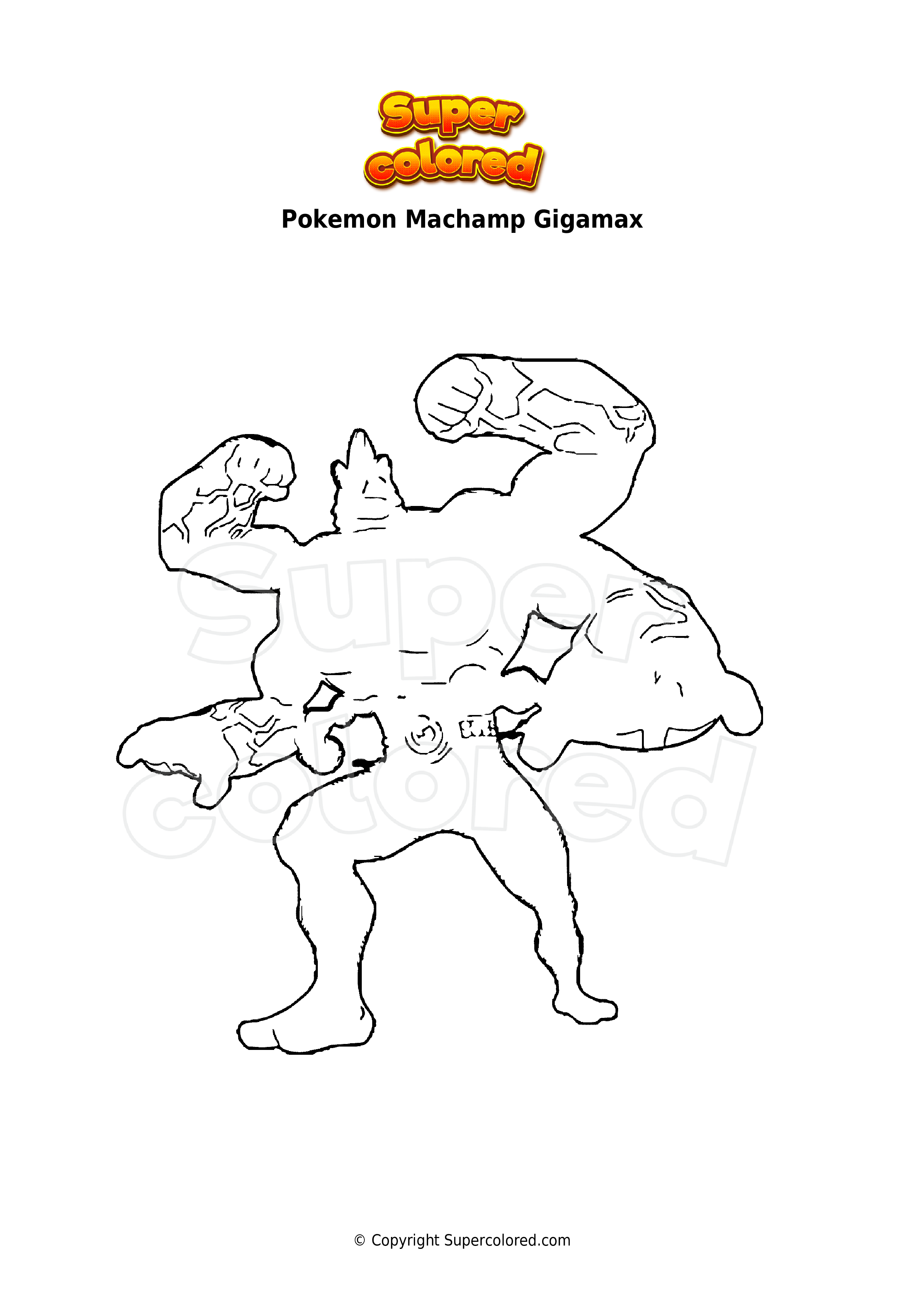 Get 85 Machamp Coloring Pages Ideas 47