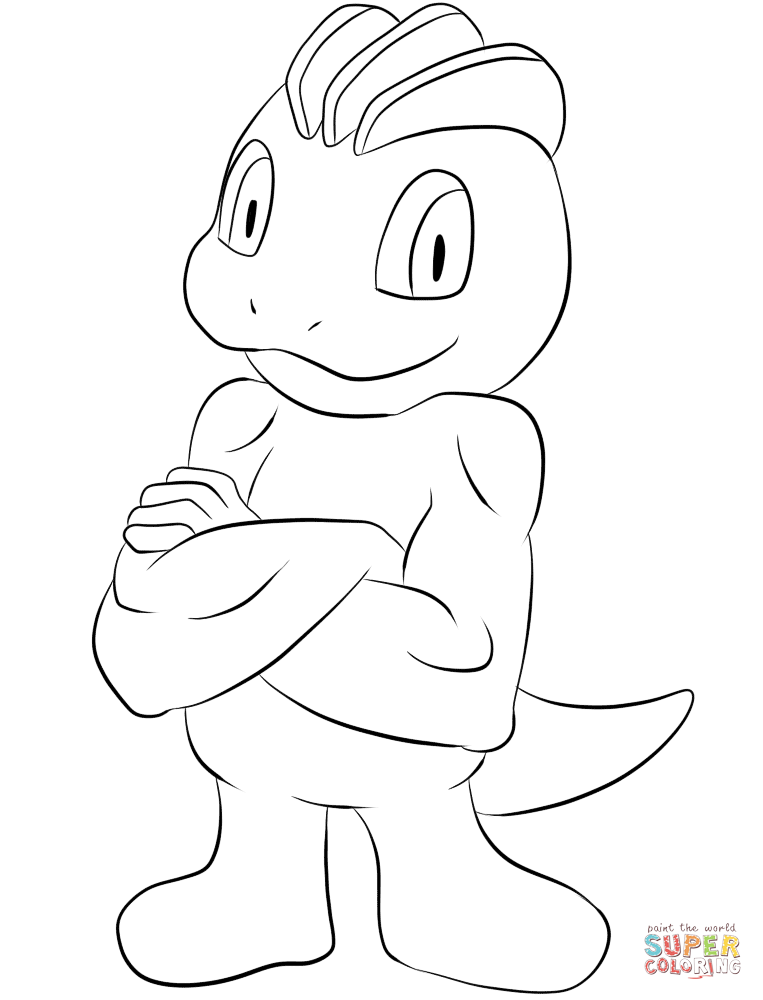 Get 85 Machamp Coloring Pages Ideas 7