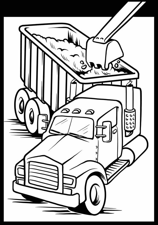 Get 85 Peterbilt Coloring Pages Ideas 33