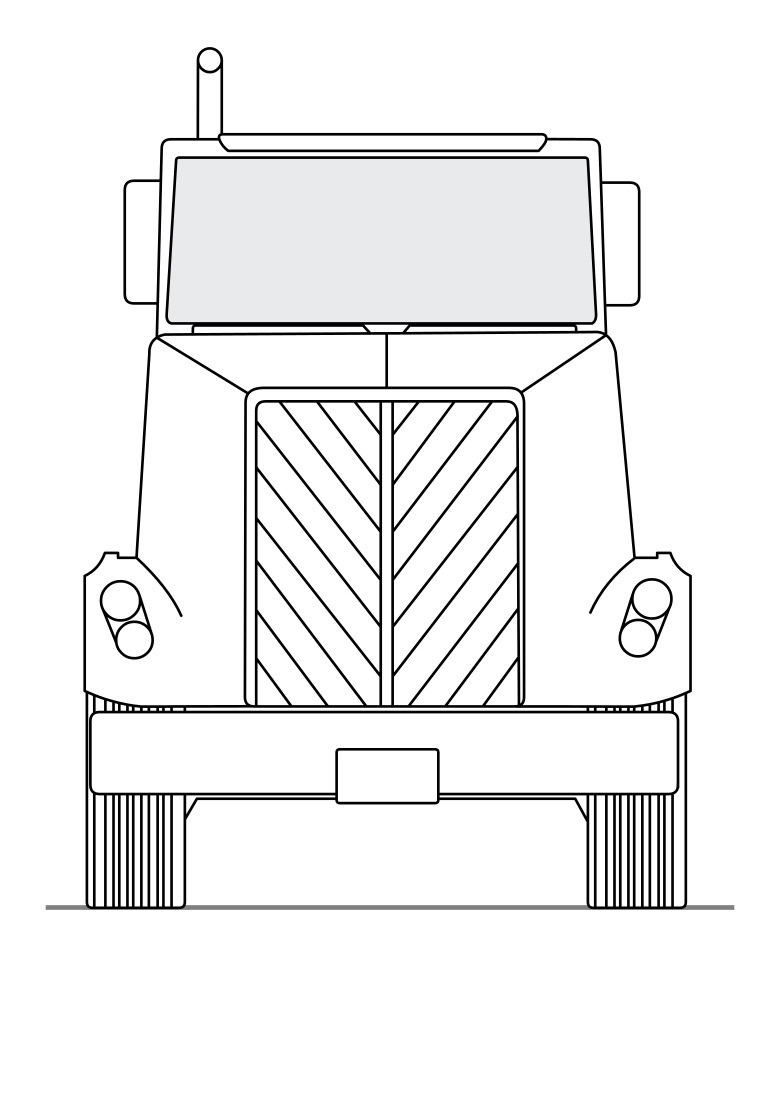 Get 85 Peterbilt Coloring Pages Ideas 55