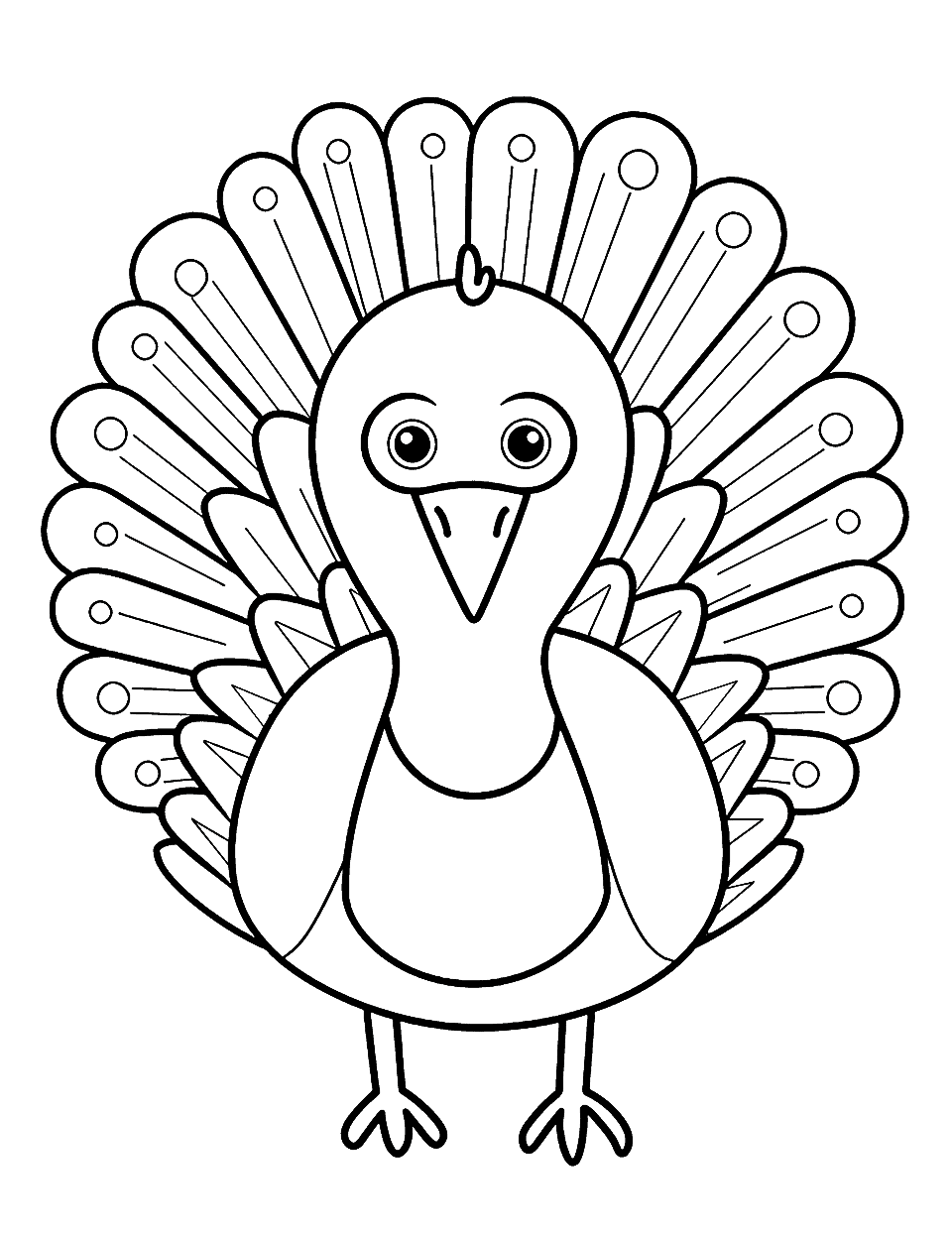 Get 85 Preschool Turkey Coloring Ideas 10