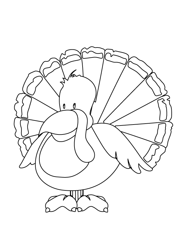 Get 85 Preschool Turkey Coloring Ideas 11