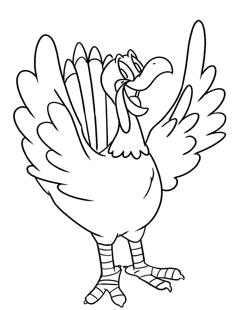 Get 85 Preschool Turkey Coloring Ideas 17