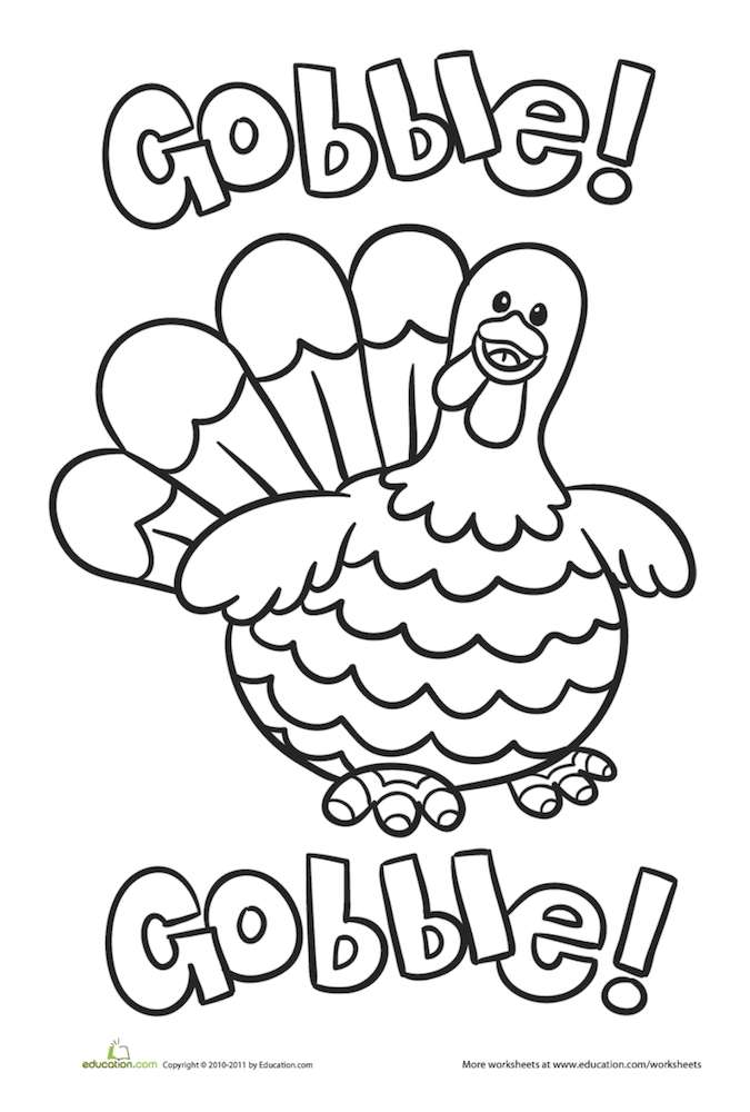 Get 85 Preschool Turkey Coloring Ideas 29