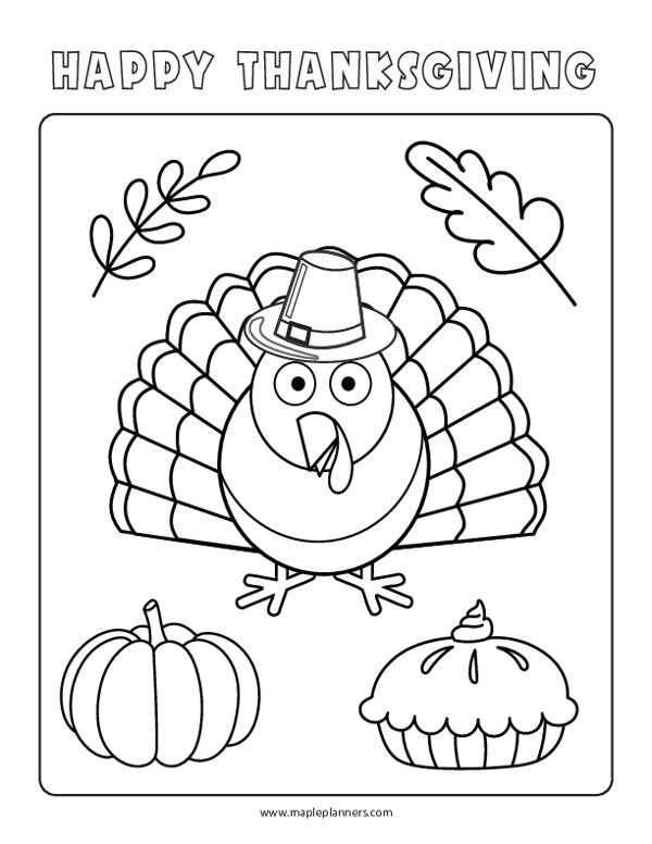 Get 85 Preschool Turkey Coloring Ideas 33