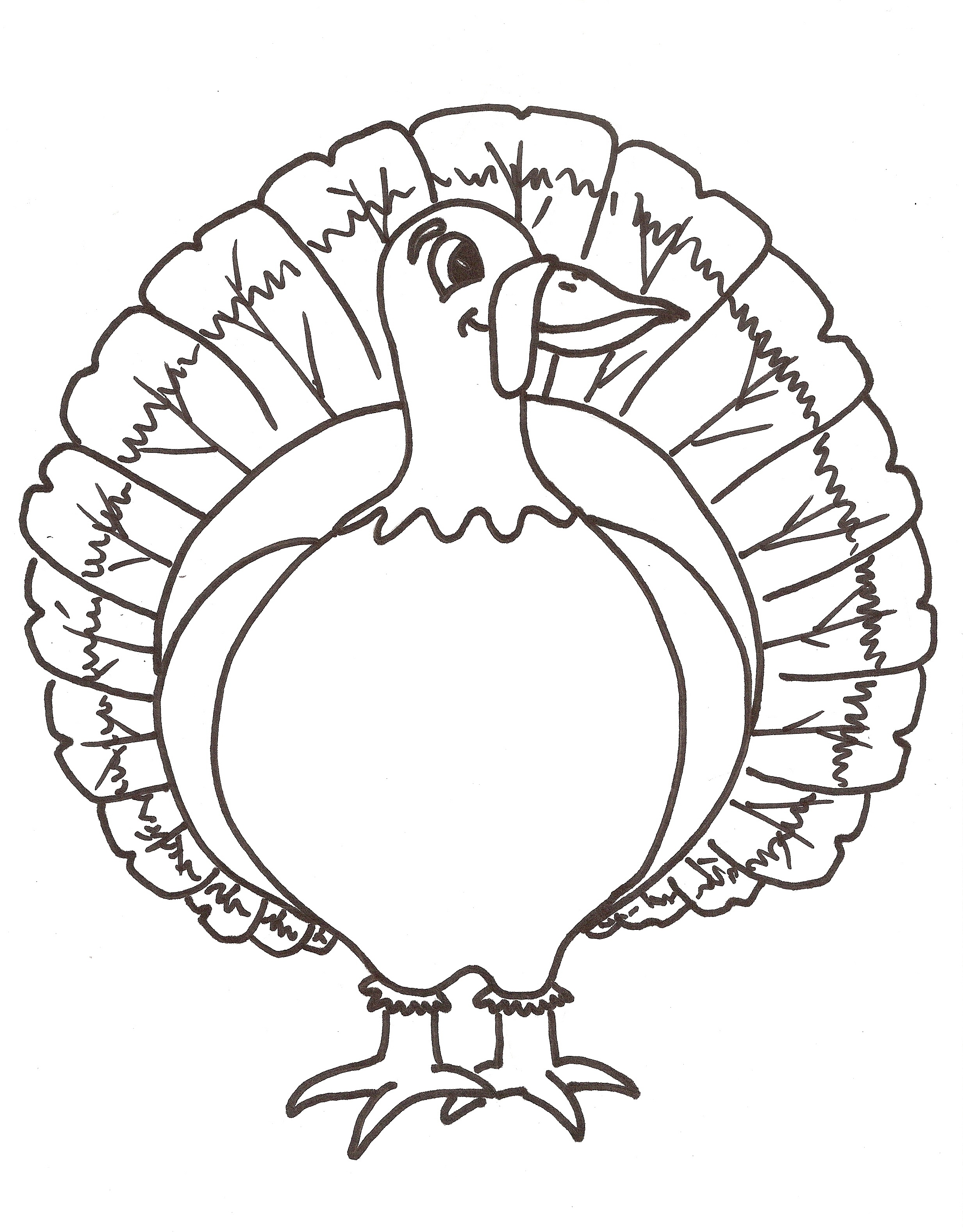 Get 85 Preschool Turkey Coloring Ideas 4