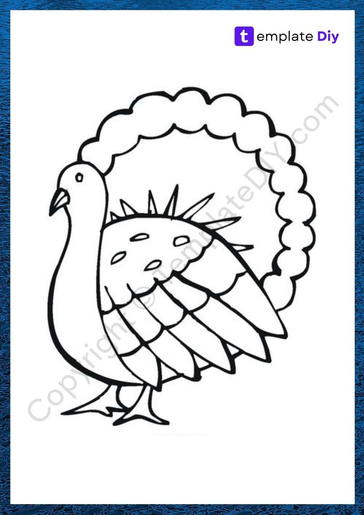 Get 85 Preschool Turkey Coloring Ideas 46