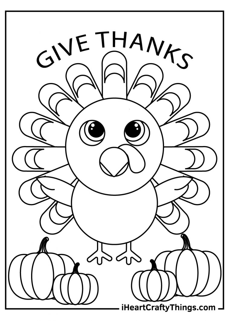 Get 85 Preschool Turkey Coloring Ideas 7