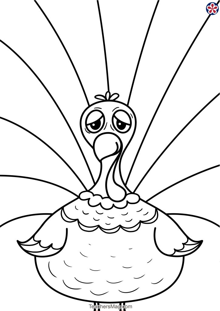 Get 85 Preschool Turkey Coloring Ideas 8