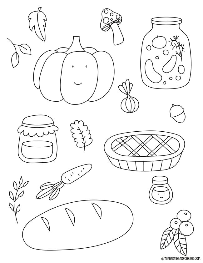 Get 85 Thanksgiving Food Coloring Sheets Ideas 53