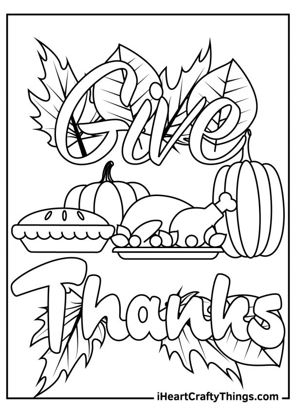 Get 85 Thanksgiving Food Coloring Sheets Ideas 56