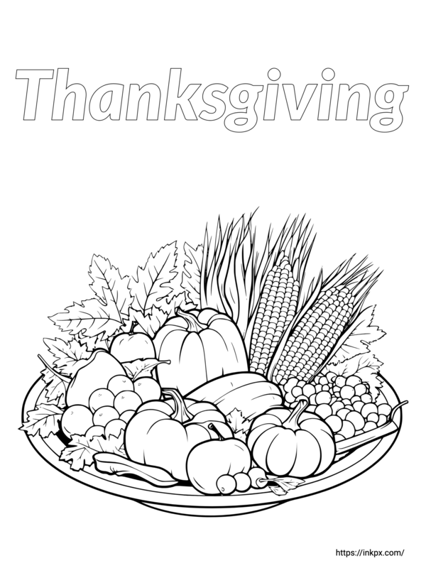 Get 85 Thanksgiving Food Coloring Sheets Ideas 58