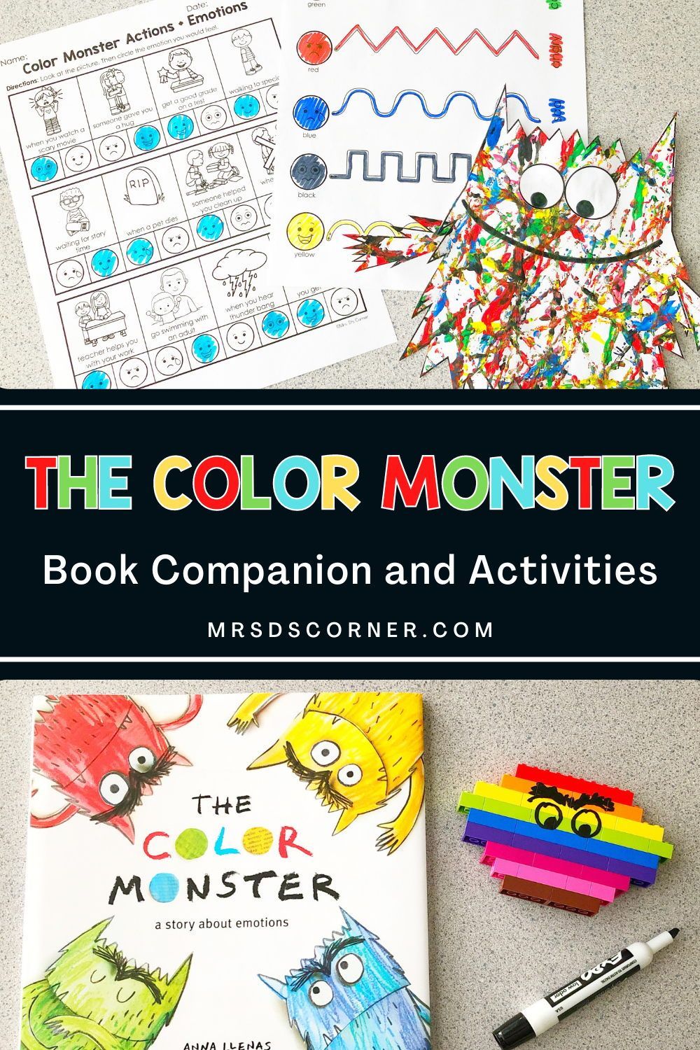 35 Printable Color Monster Book 10