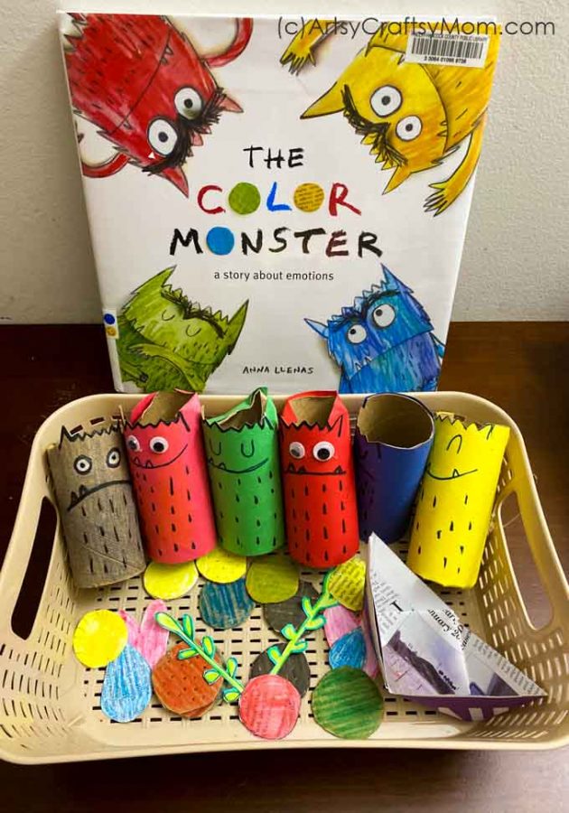 35 Printable Color Monster Book 14