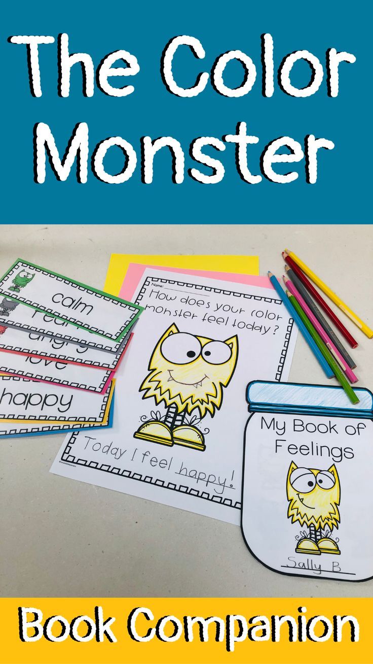 35 Printable Color Monster Book 2