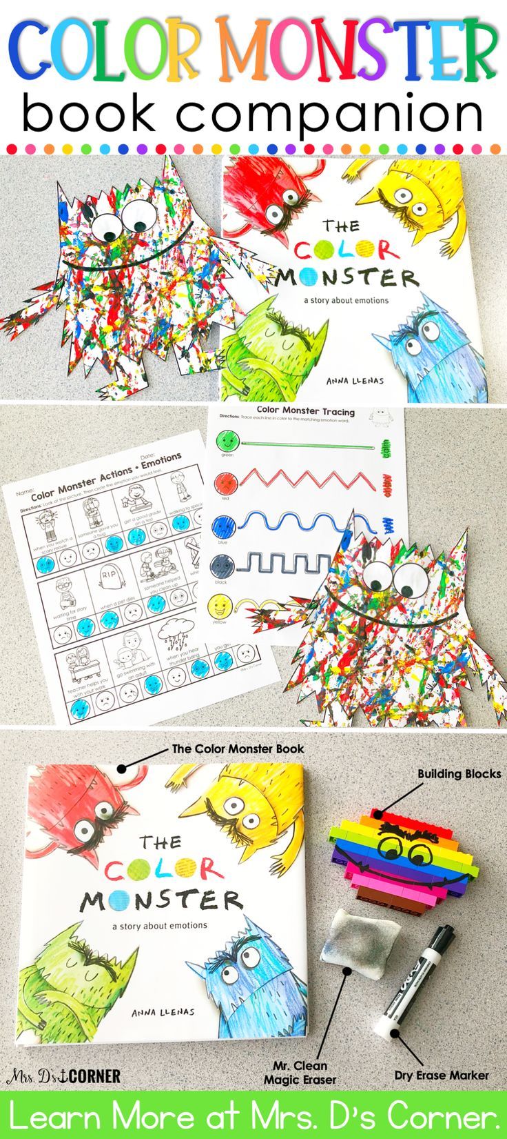 35 Printable Color Monster Book 22