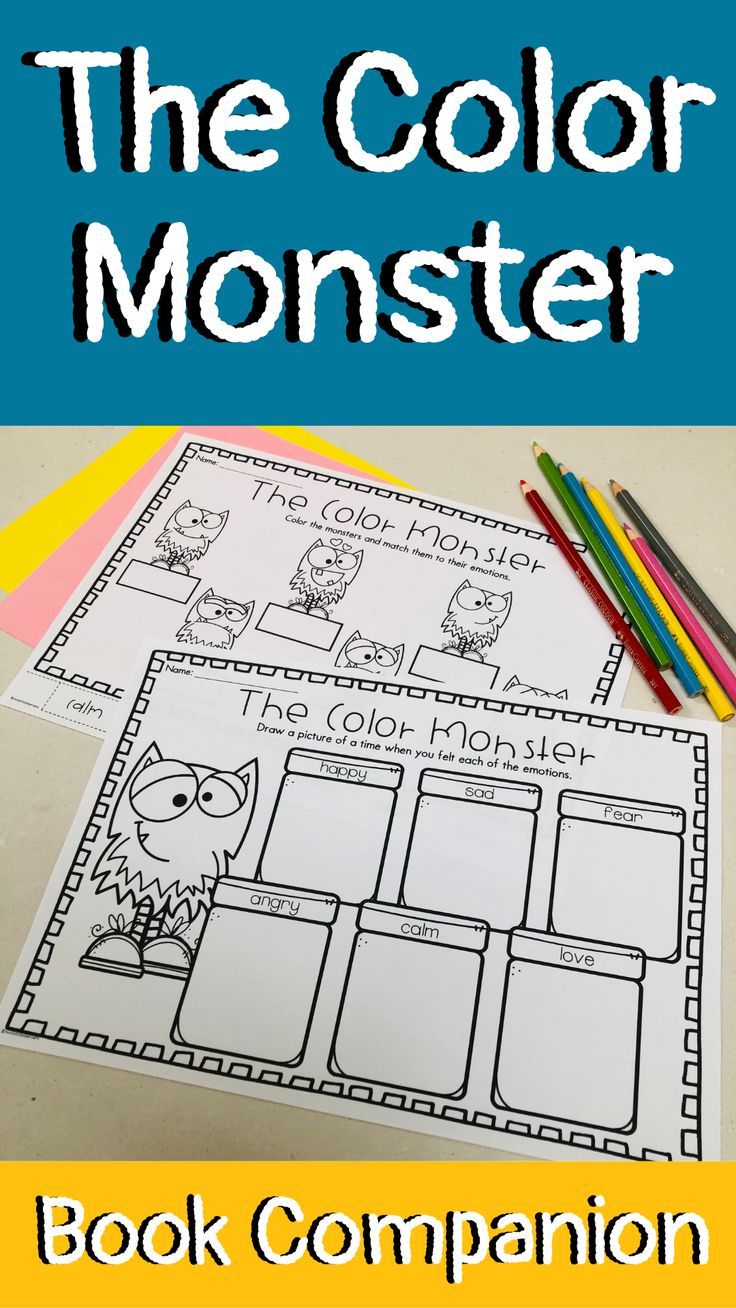 35 Printable Color Monster Book 31