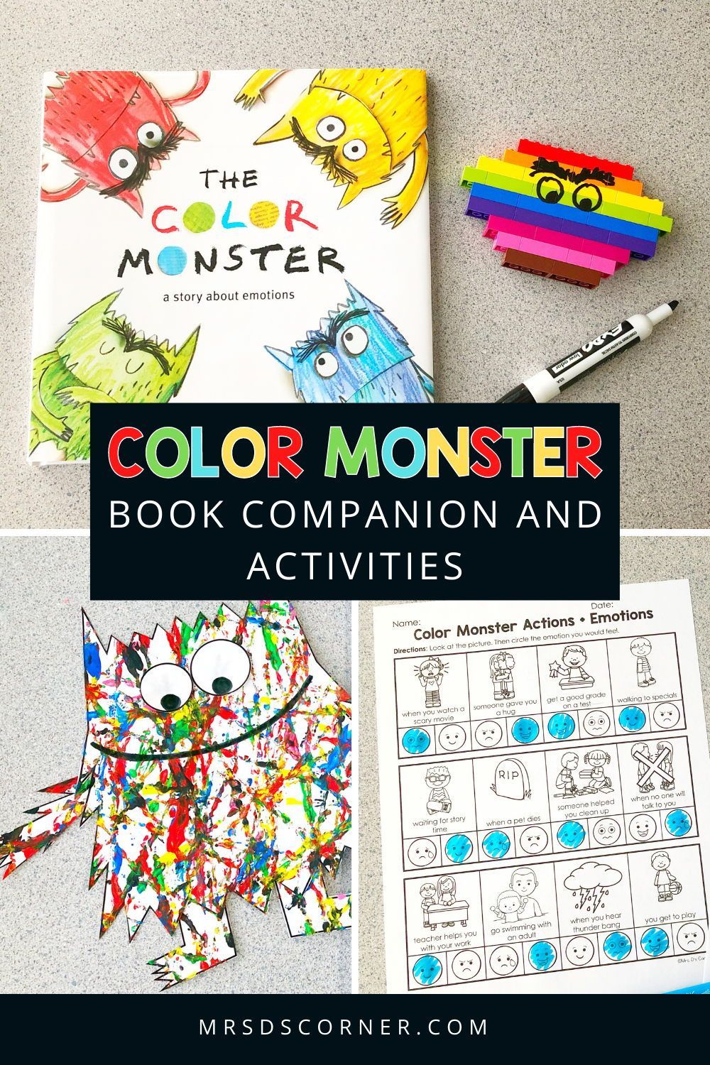 35 Printable Color Monster Book 32