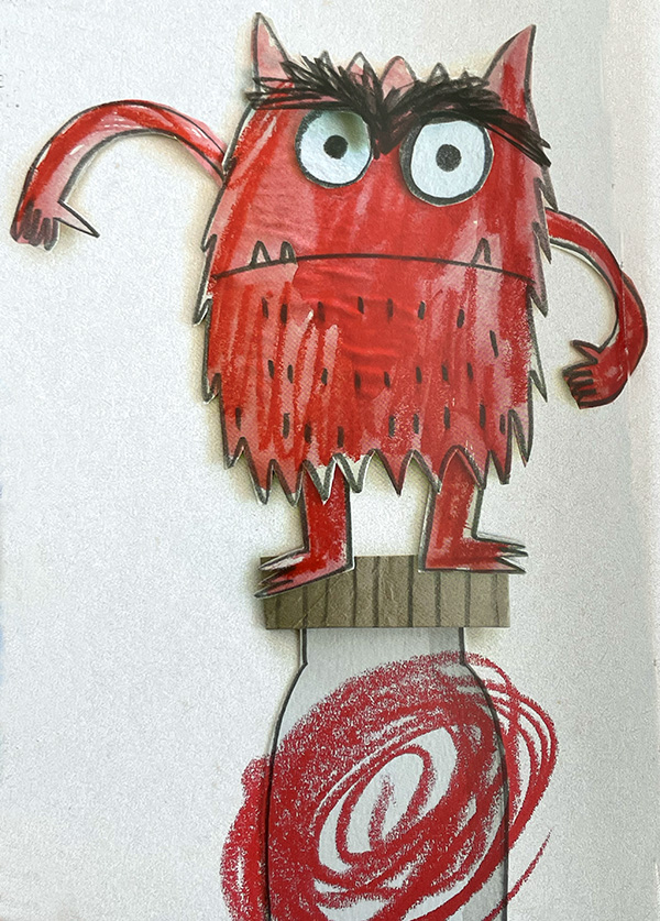 35 Printable Color Monster Book 4