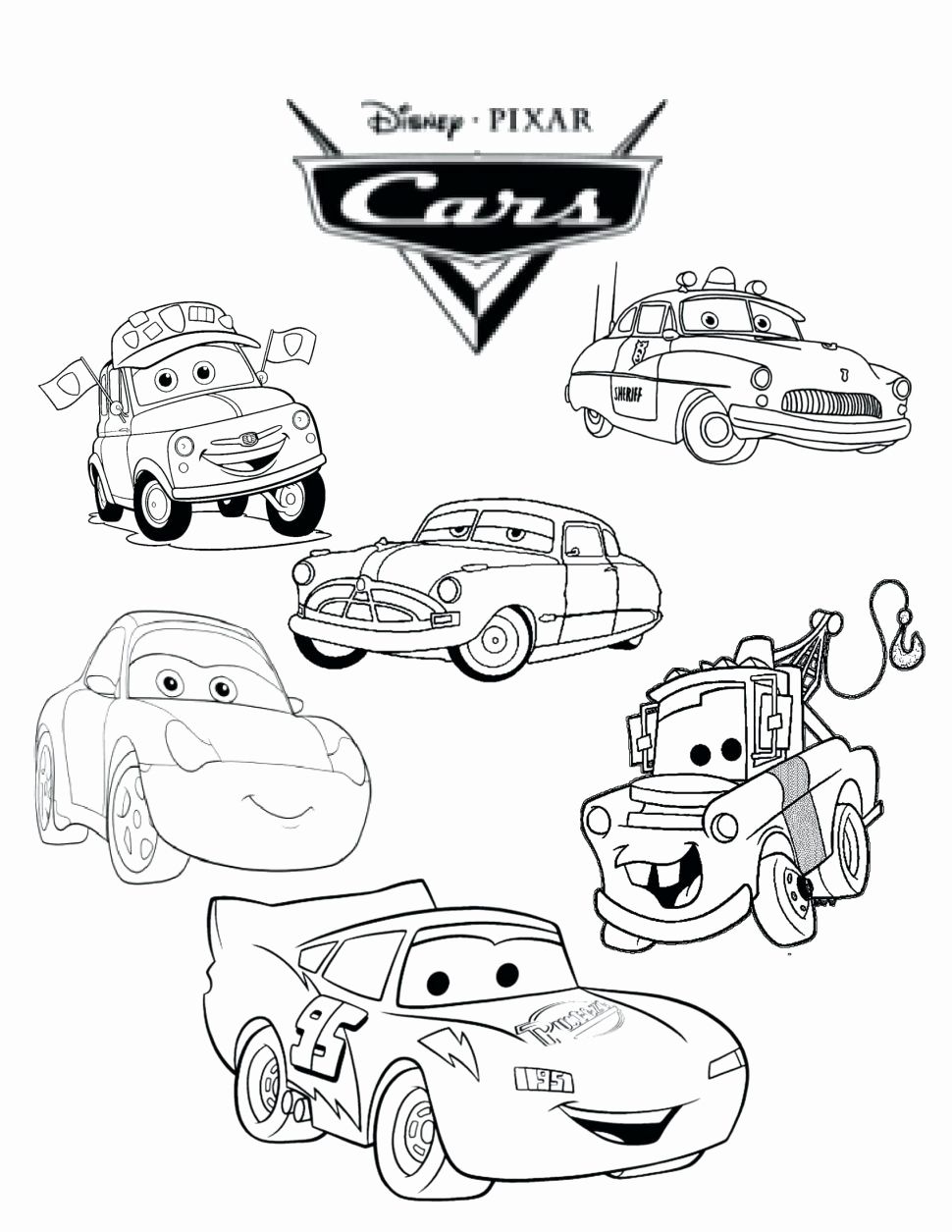 35 Printable Coloring Book Car 23